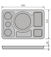 PODNOS COMBISET SD - ABNER - Tabletové stravovací systémy