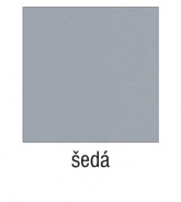 PODNOS GLASS 14.18 USA NORM 460×360 šedá - ABNER - Jídelní podnosy pro gastronomii