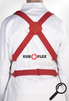 Ochranná protipořezová nerezová zástěra Euroflex 55x80cm - Pracovní oděvy a ochranné pomůcky - Zástěry - Zástěry nerezové