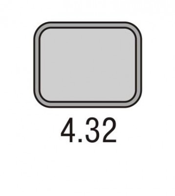 PODNOS GOLD 4.32 430×330 - ABNER - Jídelní podnosy pro gastronomii