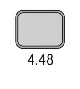 PODNOS GOLD 4.48 480×370 - ABNER - Jídelní podnosy pro gastronomii