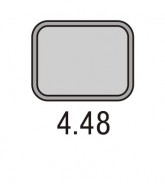 PODNOS GOLD 4.48 480×370 - ABNER - Jídelní podnosy pro gastronomii