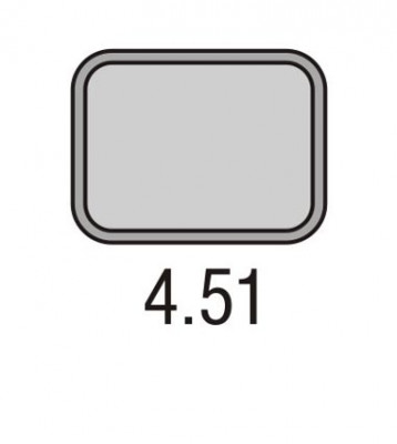 PODNOS GOLD 4.51 502×375 - ABNER - Jídelní podnosy pro gastronomii