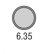 PODNOS GOLD KULATÝ 6.35 PR. 355 - ABNER - Jídelní podnosy pro gastronomii