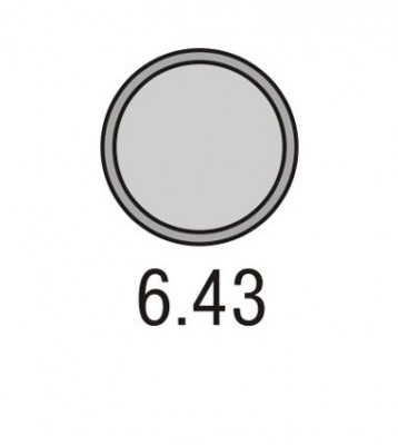 PODNOS GOLD KULATÝ 6.43 PR. 429 - ABNER - Jídelní podnosy pro gastronomii