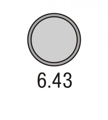 PODNOS GOLD KULATÝ 6.43 PR. 429 - ABNER - Jídelní podnosy pro gastronomii