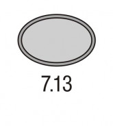 PODNOS GOLD 7.13 OVÁL 320×225 - ABNER - Jídelní podnosy pro gastronomii