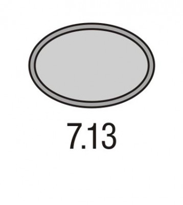 PODNOS GOLD 7.13 OVÁL 320×225 - ABNER - Jídelní podnosy pro gastronomii