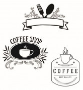 Securit® Šablony na sklo 42x59,4 cm COFEE - Barový, restaurační servis a hotelové doplňky - Popisovače na tabuli a sklo