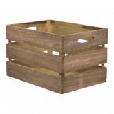 Securit® Dřevěný box na jídelní lístky 21x33x24,2 cm - Barový, restaurační servis a hotelové doplňky - Jídelní lístky