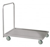 Vozík plošinový - prolisovaný (600x1000x800 mm) - Servírovací vozíky a vozíky pod přepravky - Manipulační vozíky pod přepravky
