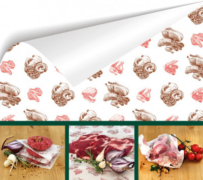 Potravinářský balicí papír 10kg ŘEZNÍK 50x70cm, nepromastitelný EKO papír - Obalový materiál - Balící materiál