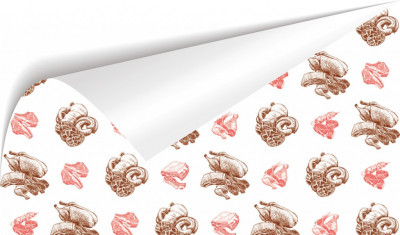 Potravinářský balicí papír 10kg ŘEZNÍK 50x70cm, nepromastitelný EKO papír - Obalový materiál - Balící materiál