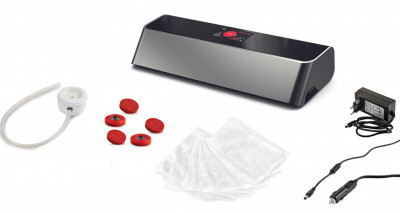Tre Spade Vakuová balička Wendy Premium 220V / 12V - Vakuové baličky, Vakuové sáčky, Sous Vide vařiče - Vakuové baličky externí - Externí baličky Tre Spade