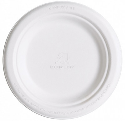 Bagasse EKO Talíř 154mm, 50ks EPP016 - Eko jednorázové nádobí a obaly - Bagasse Talíře z cukrové třtiny