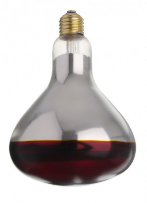 Infra žárovka - červená 250W pro infra-lampy - Stolní zařízení - Indukce, Ohřev, Infra Lampy - Indukční vařiče, ohřev, infra lampy