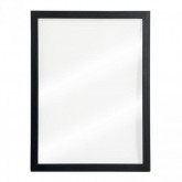 Securit® Nástěnná tabule se skleněnou plochou černý rám 1 bílý + 1 černý popisovač 60x40x1cm - Barový, restaurační servis a hotelové doplňky - Nabídkové tabule nástěnné