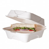 MenuBox z cukrové třtiny 150x150x75mm, bal.50ks - Eko jednorázové nádobí a obaly - Bagasse Menuboxy z cukrové třtiny