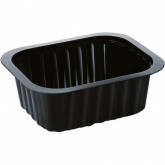 Zatavovací miska PP černá DUNI 758002, 138x114x53, 470ml, bal. 300ks - Vakuové baličky, Vakuové sáčky, Sous Vide vařiče - Stroje. misky, folie pro zatavování do misek