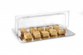 Prezentační kryt polykarbonát ROLLTOP poklop na GN 1/1 podnosy - Gastro příslušenství - CATERING Servírovací podnosy, misky, vaničky, košíky