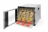 Sušička potravin Profi Line 1000W, 10x nerezová mřížka HENDI 229026 - Sušičky potravin, ovoce, hub - Sušičky potravin, ovoce, hub
