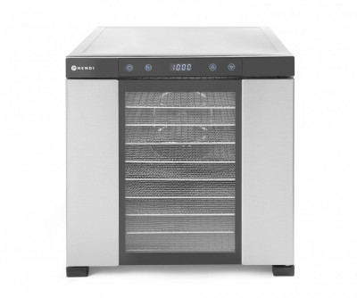 Sušička potravin Profi Line 1000W, 10x nerezová mřížka HENDI 229026 - Sušičky potravin, ovoce, hub - Sušičky potravin, ovoce, hub