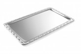 Servírovací nerezový tác 530x325mm - Gastro příslušenství - CATERING Servírovací podnosy, misky, vaničky, košíky