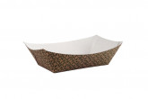EKO Papírová miska na nachos, hranolky 205x150x54mm, 250ks - Eko jednorázové nádobí a obaly - Papírové misky, tácky