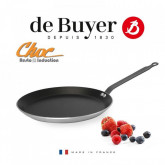 De Buyer Teflonová pánev na palačinky vhodná na indukci 260mm - Hrnce, Pekáče, Pánve - Pánve