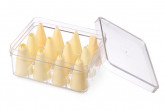 Plastové špičky trezírovací sada 12ks plast.box - Cukrářské a pekařské potřeby - Trezírovací zdobící špičky