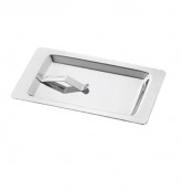 Tácek na účty se sponou celonerezový 100x170mm - Bar