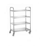 Servírovací vozík 910x590x1260mm - 4 police 830x510mm HENDI 810118 - Servírovací vozíky a vozíky pod přepravky