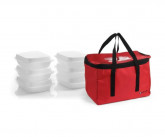 Termo taška na menu boxy 6ks, 450x290x300mm - Obalový materiál - Menubox, Jednorázový příbor