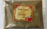 Pepř černý mletý 100g - - Koření - Jednodruhové koření