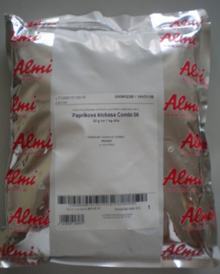 Almi Papriková klobása Combi 1kg - kořenící směs - - Koření - Směsi pro masnou výrobu - Směsi na klobásy