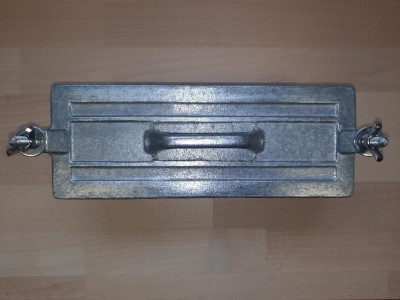 Al forma na Játrový sýr JS 1; 1,20 kg - Formy na šunku a masné výrobky - Formy na šunku plné hliníkové