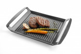 Grilovací deska mřížkovaná Titanium na indukci 390x260x35mm - Hrnce, Pekáče, Pánve - Pánve