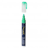 Securit® Silný voděodolný popisovač, šířka hrotu 2 - 6 mm, 1ks Green - Barový, restaurační servis a hotelové doplňky - Popisovače na tabuli a sklo