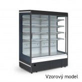 Chladicí vitrína přístěnná, posuv. dveře Juka Ryga 250/80 DP - Chladicí a Mrazicí zařízení - Prodejní vitríny
