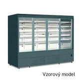 Přístěnná vitrína posuv. dveře bez agregátu Juka Varna 160/80 DP - Chladicí a Mrazicí zařízení - Prodejní vitríny