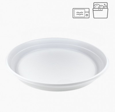 Plastový talíř PP 22cm - Eko jednorázové nádobí a obaly