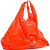 Mikroténová taška 10kg oranžová SILNÁ 15my / 100ks - Obalový materiál - Sáčky, Tašky