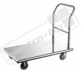 Plošinový vozík - s rovnou plošinou (550x900x570 mm) - Servírovací vozíky a vozíky pod přepravky - Manipulační vozíky pod přepravky
