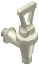 Výpustný kohout s horní pákou -plast černý 3/8“ - Termoporty Termosy - Termovárnice