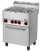 Plynový sporák s elektrickou HORKOVZDUŠNOU troubou SPT 60 GLS (REDFOX) - Řada 600 - Linka-600