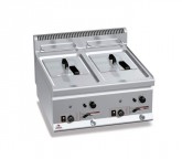 Plynová fritéza Bertos GL8+8B - Řada 600 - Linka-600