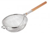 Cedník dvojité síto (Ø350, d=440 mm) dřevo - Gastro příslušenství - Cedníky, Síta, Pasírky, Mačkadla