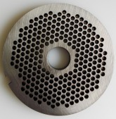 Řezná deska průměr 160/6mm - do RM 1000 - Mlýnky na maso, Řezačky masa - Řezné složení průměr 160mm do RM 1000