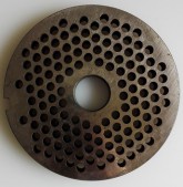 Řezná deska průměr 160/8mm - do RM 1000 - Mlýnky na maso, Řezačky masa - Řezné složení průměr 160mm do RM 1000