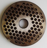 Řezná deska průměr 160/10mm - do RM 1000 - Mlýnky na maso, Řezačky masa - Řezné složení průměr 160mm do RM 1000